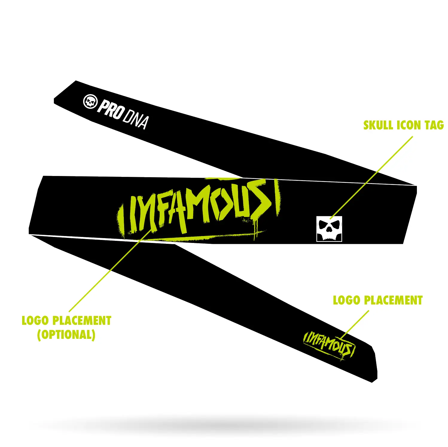 Custom Team Headband - Qty 30 - Image 2