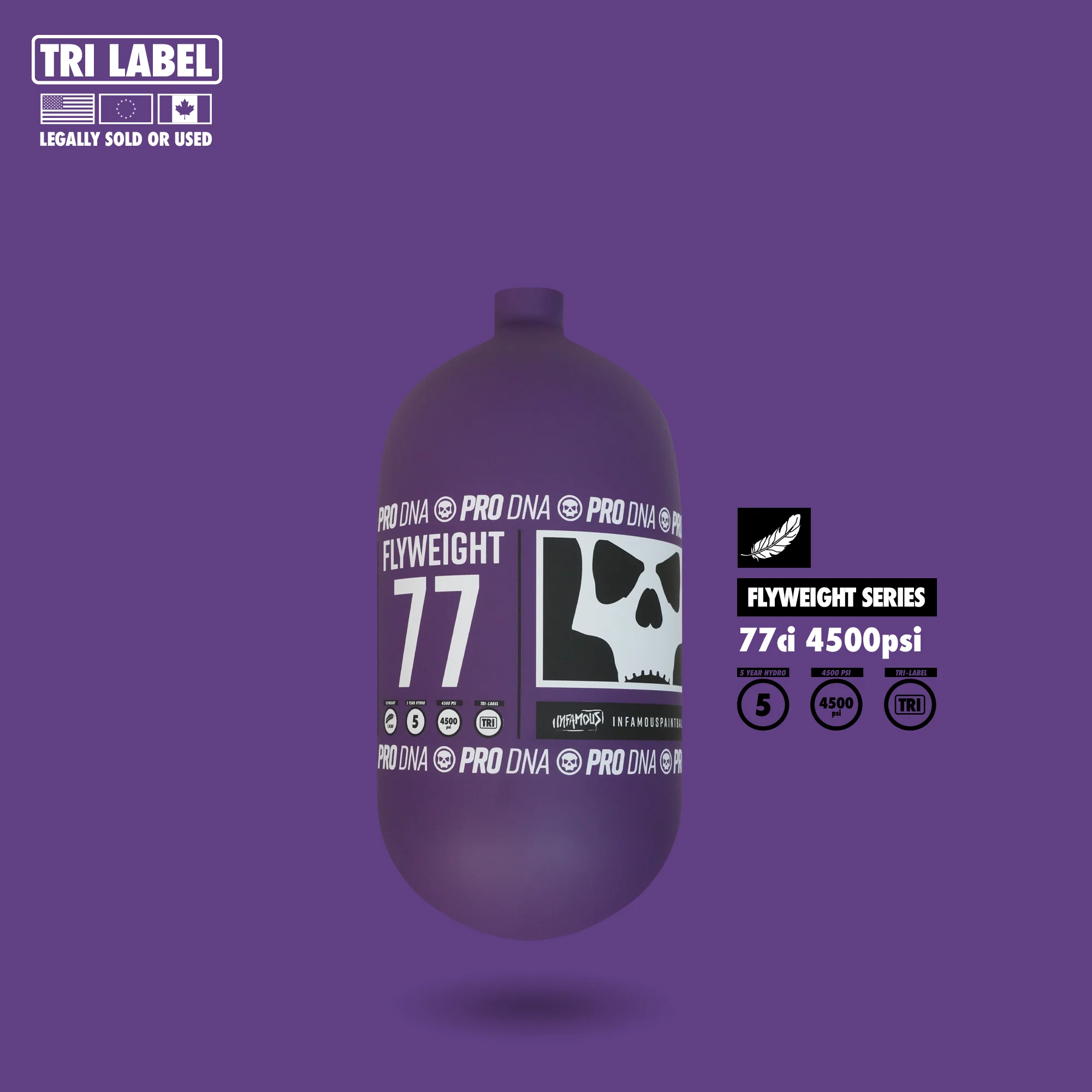 FLYWEIGHT TANK 77CI - RC SKULL - Image 3