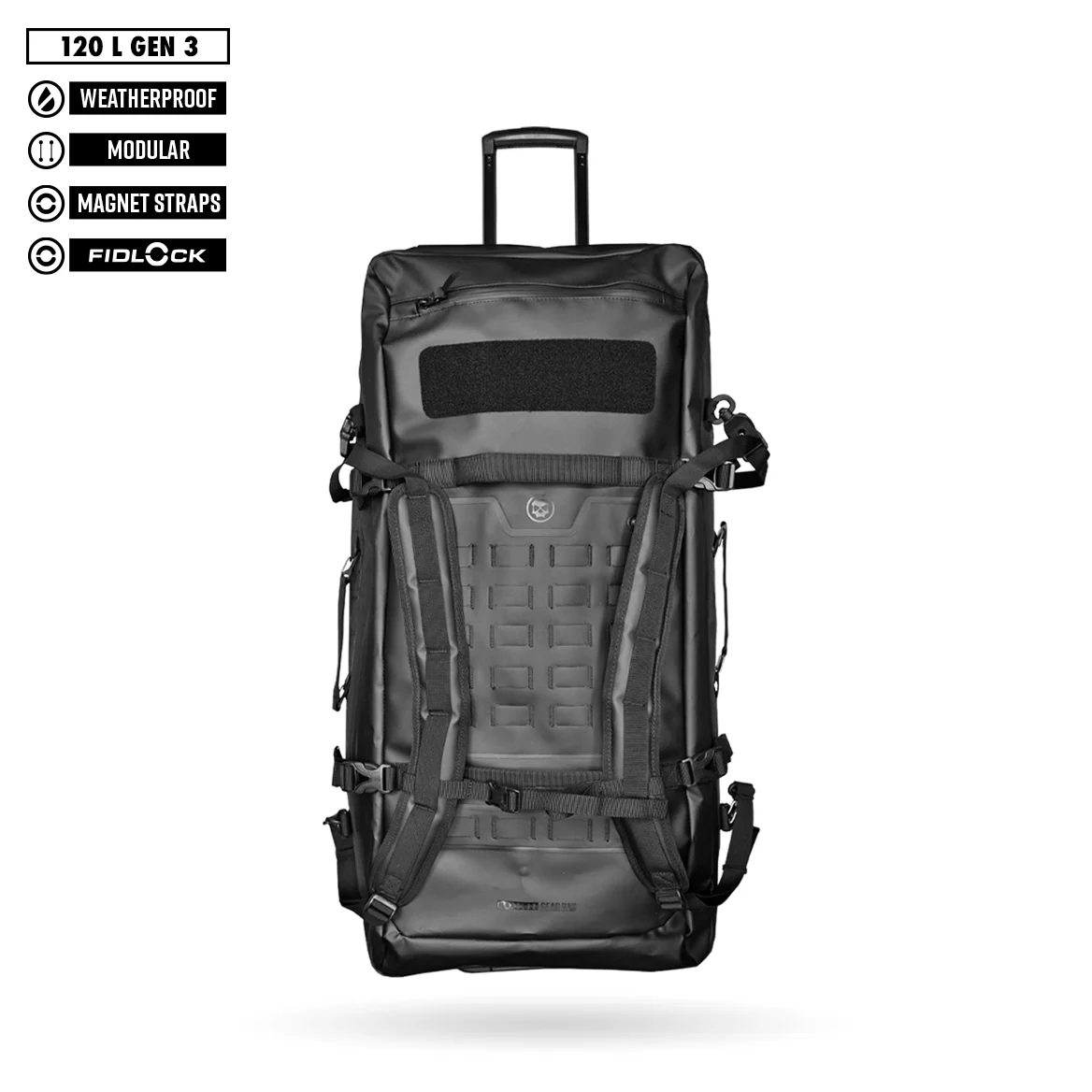 FNDN® 120L MODULAR WEATHERPROOF ROLLING GEARBAG - XL (GEN 3) - Image 3