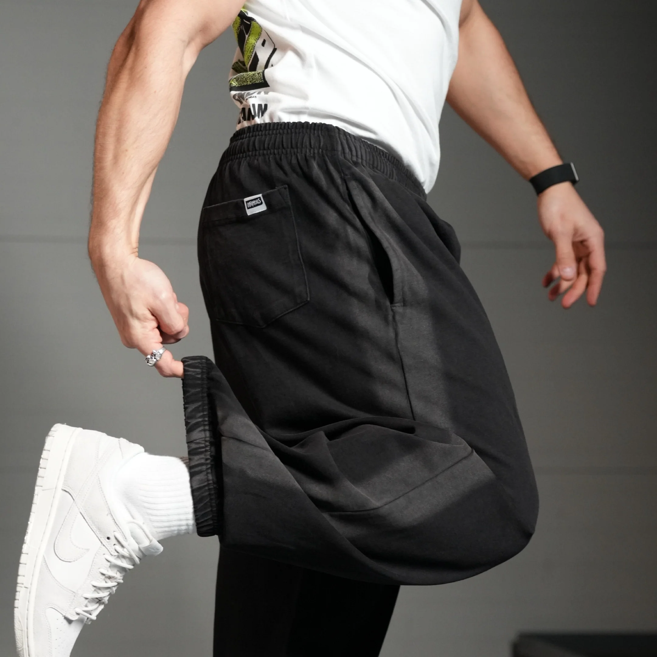 CORE JOGGER - BLACK WASH - Image 5