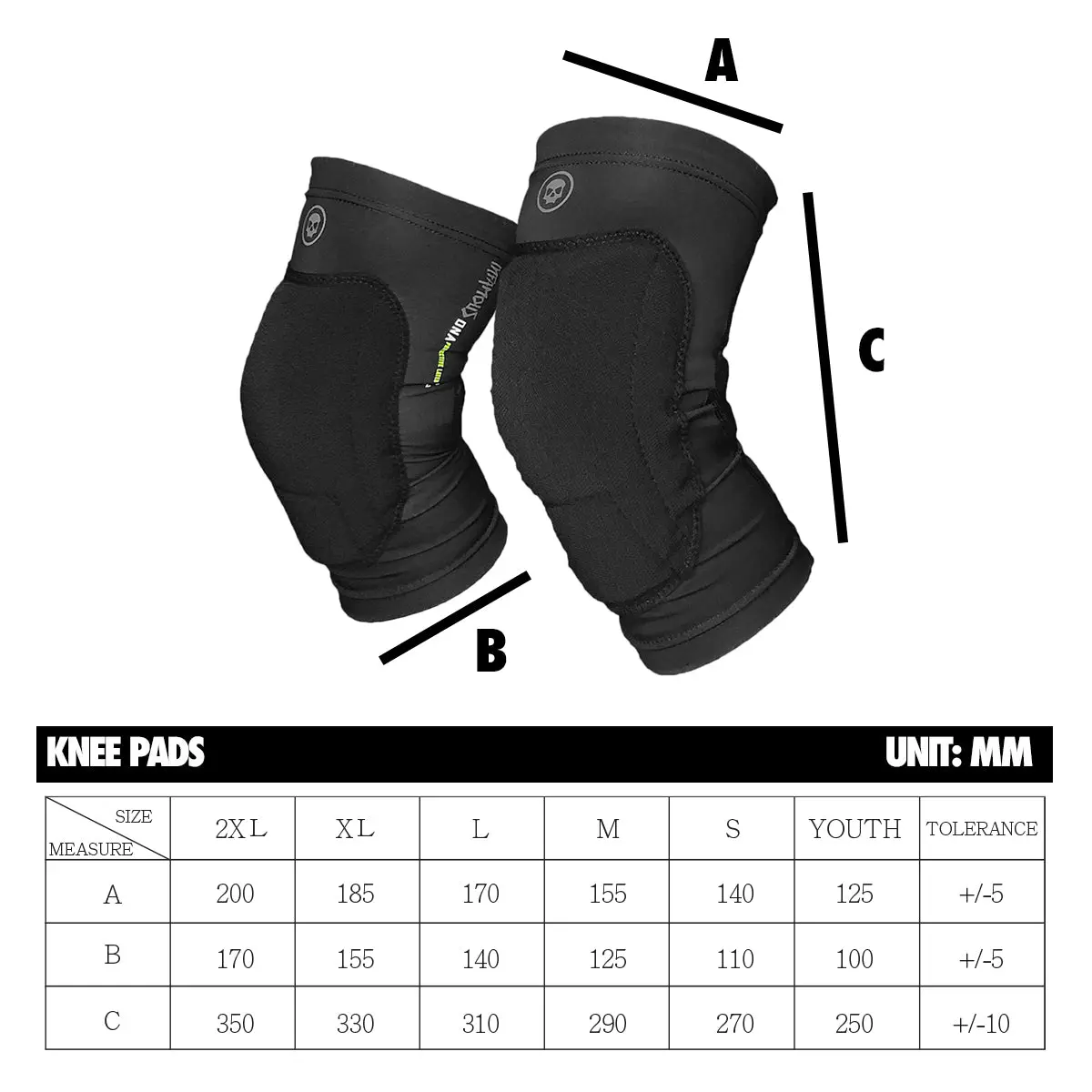 Infamous PRO DNA Knee Pads (Youth) - Image 9
