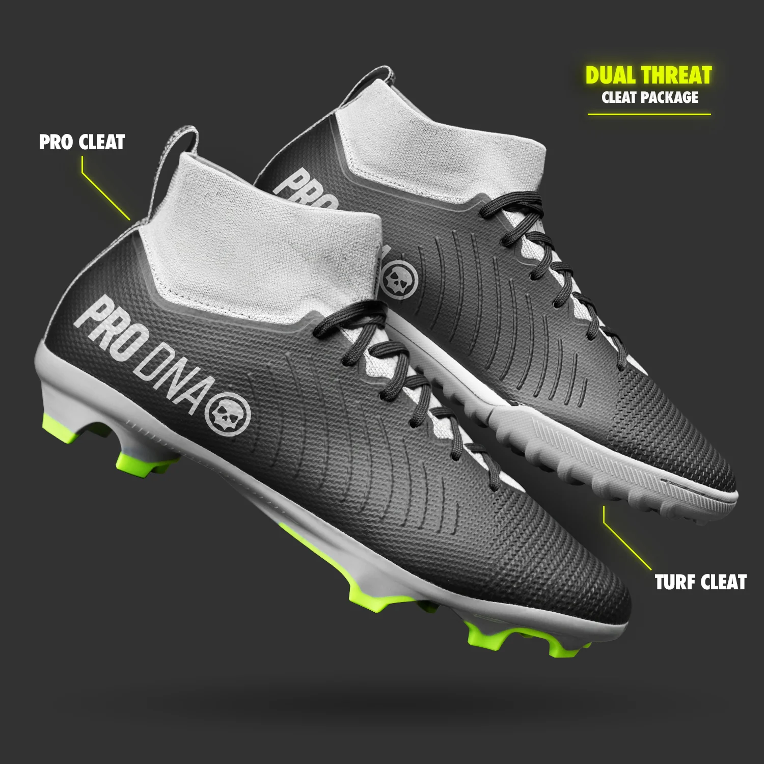 PRO DNA™ DUAL THREAT CLEAT BUNDLE - GRASS & TURF