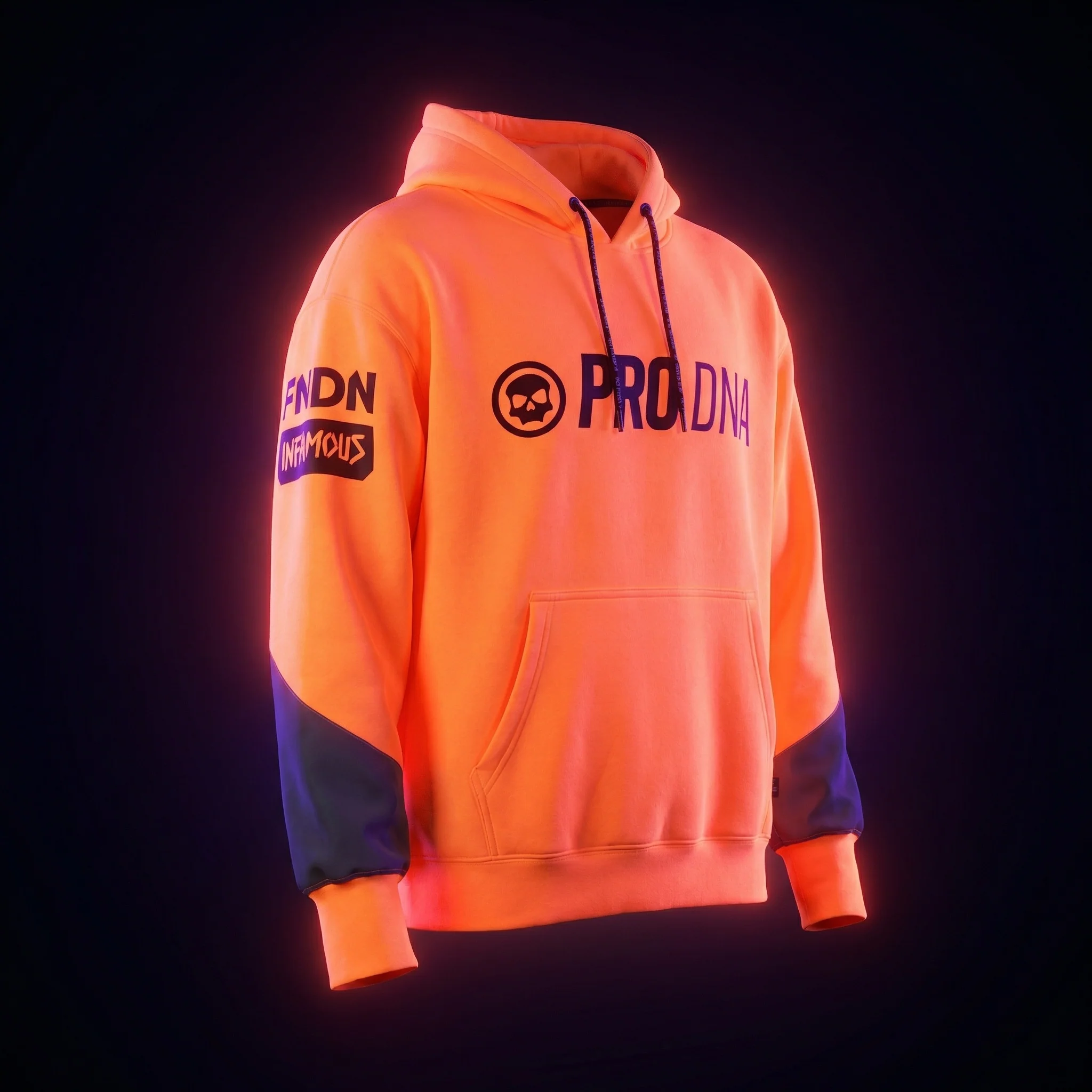 PRO DNA™ UV PLAYING HOODIE – GLOW SERIES - Image 3