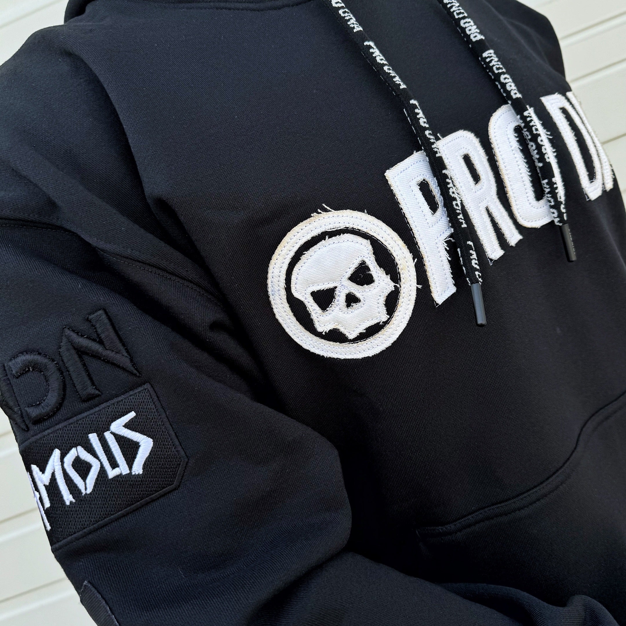 PRO DNA™ LUXURY PLAYING HOODIE - BLACK RAW - Image 2