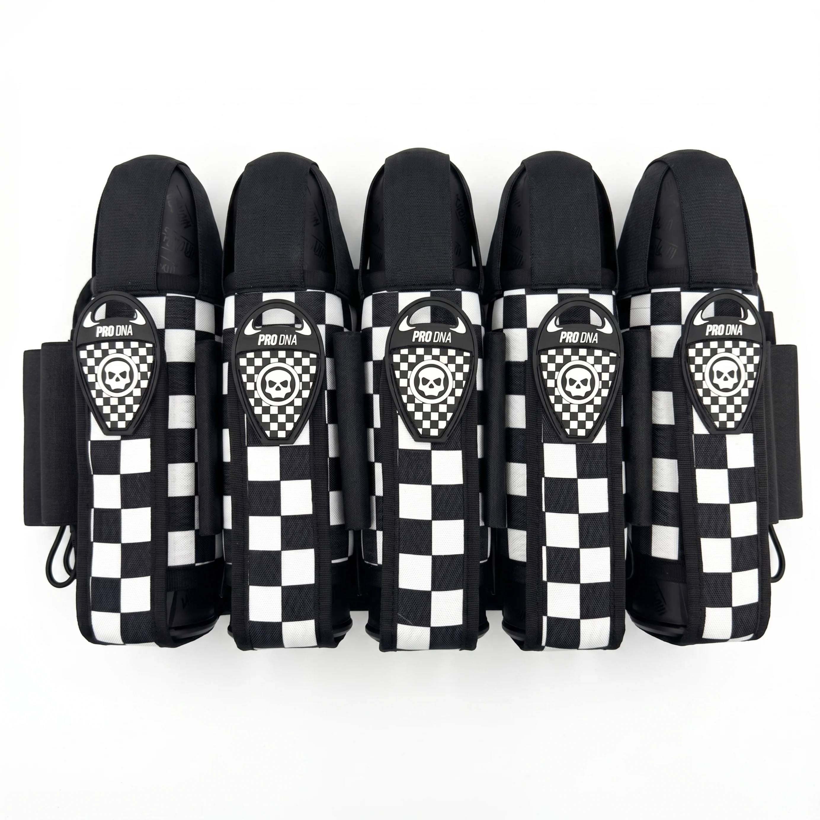 PRO DNA™ LOCKDOWN HARNESS - CHECKERED WHITE (5+8 PODS)