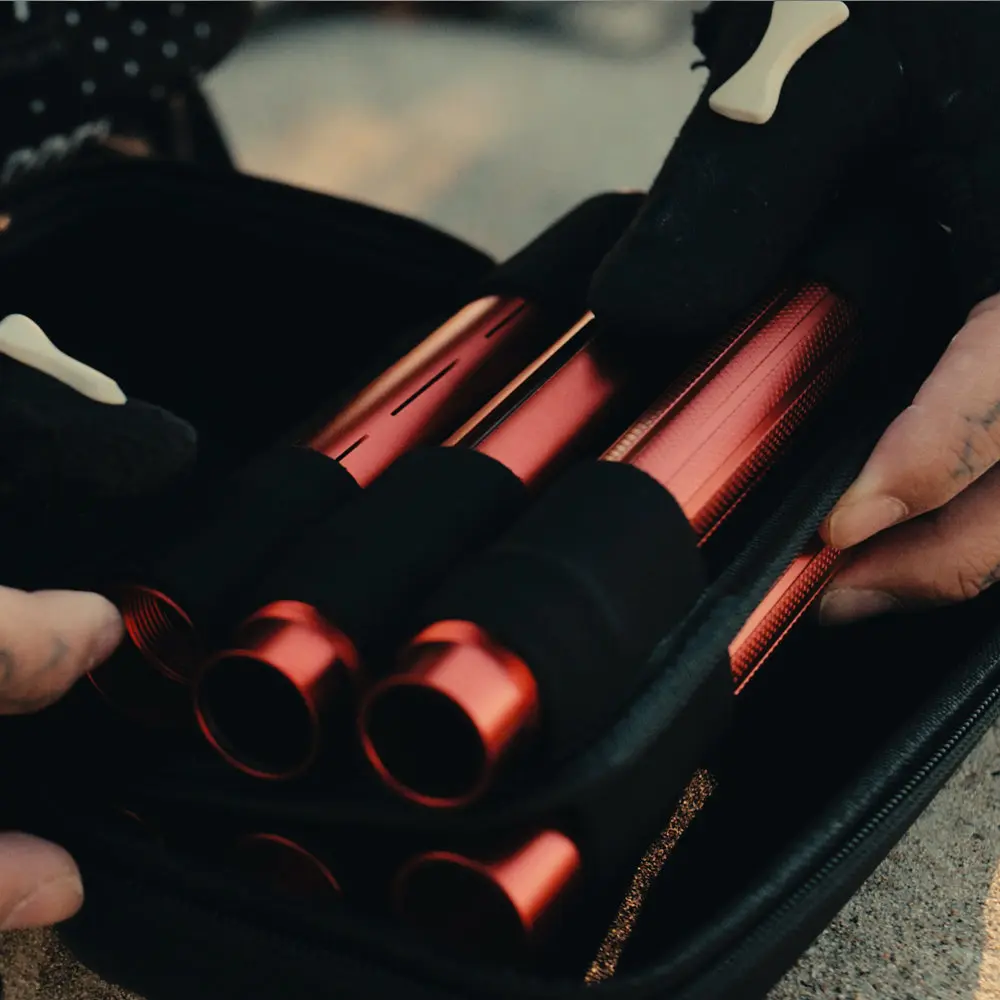 PRO DNA SILENCIO™ BARREL KIT - DUST RED - COCKER THREAD - Image 13