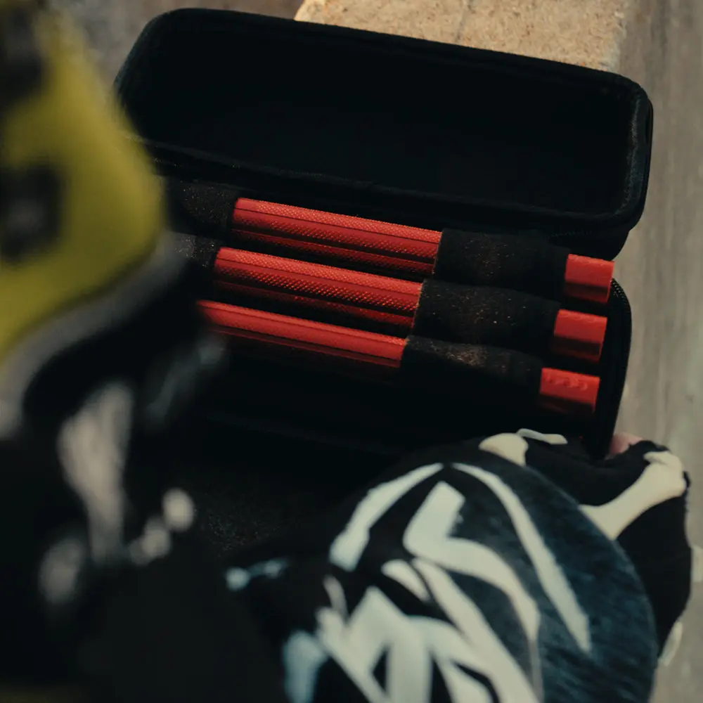 PRO DNA SILENCIO™ BARREL KIT - GLOSS RED - COCKER THREAD - Image 11